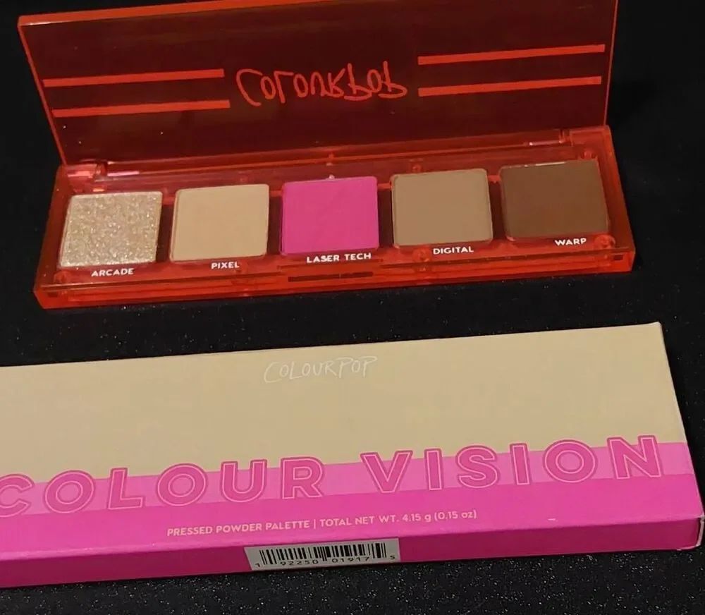 BNIB~Colourpop Colour Vision Pressed Powder Eyeshadow Palette